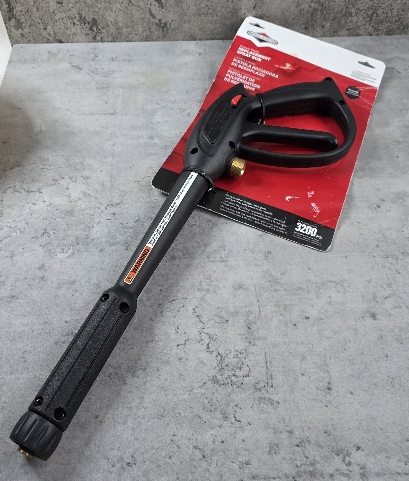 Genuine Briggs & Stratton 6200 Pressure Washer Spray Gun w Trigger Lock 3200 psi