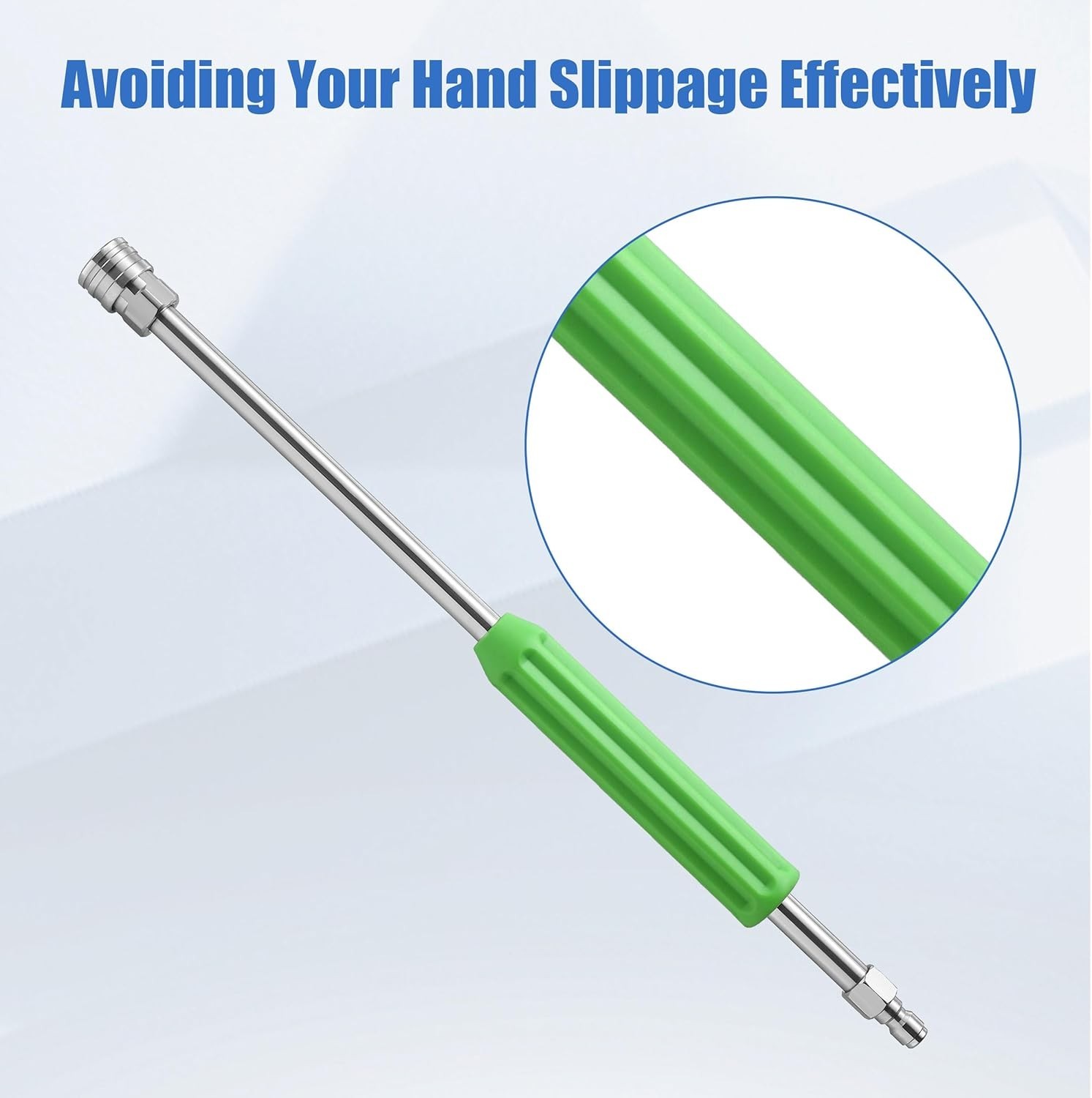 Pressure Washer Extension Wand, 17 Inch Stainless Steel Power Washer Lance wi…