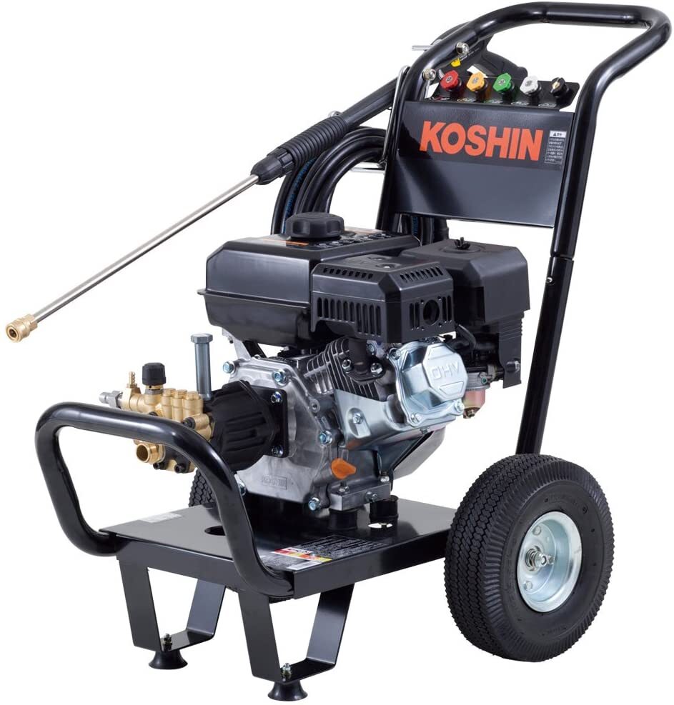 KOSHIN Pressure Washer JCE-1408UDX 14MPa 179cc 4-Stroke Engine Type 2H Use