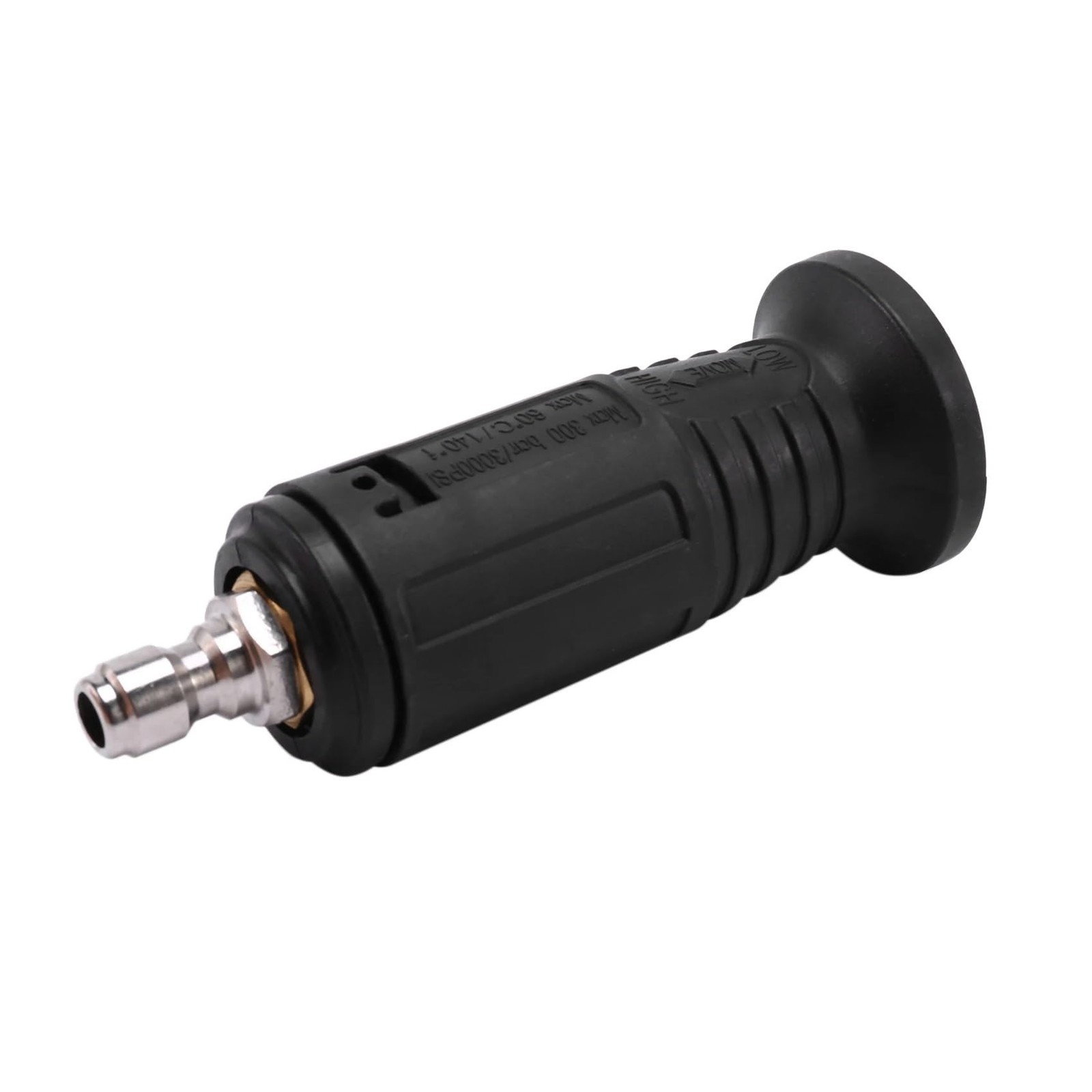 RecDec Pressure Washer Nozzle Tips with 1/4 Inch Quick Connect Plug Black
