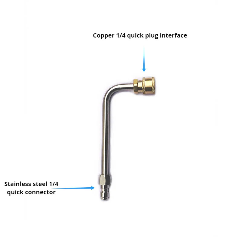 Pressure Washer Extension Rod Lance Set 4000PSI Spray Gun with 1/4 Inch Quick Co