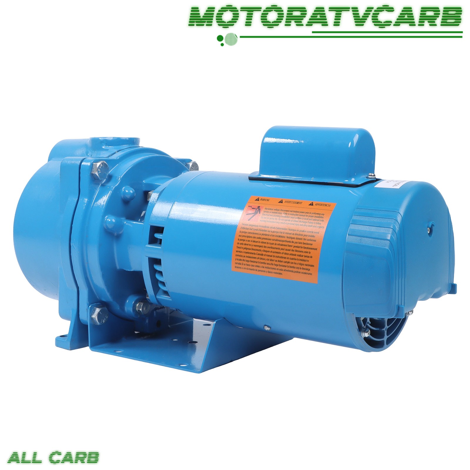 ALL-CARB GT15 1.5 HP Water Well Irrigation Sprinkler Pump 115/230V Self Priming