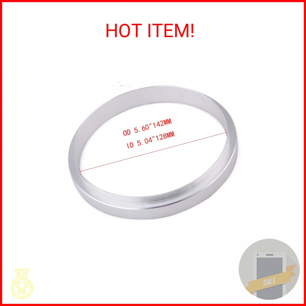 BARTOO Aluminum Air Cleaner Spacer 1/2 Inch for 5-1/8 Inch Carburetor Opening fo