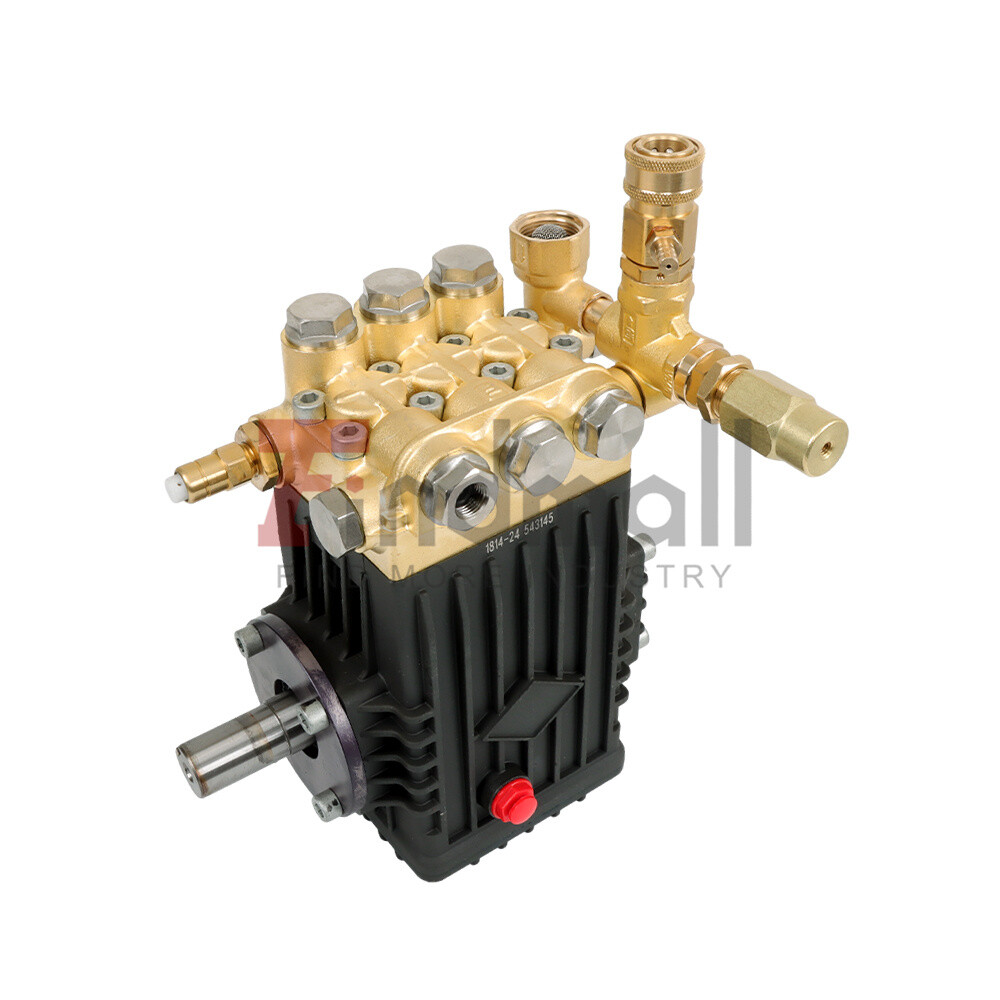 Pressure Power Washer Pump 24mm Solid Shaft 3600 PSI 4.9GPM Belt Drive