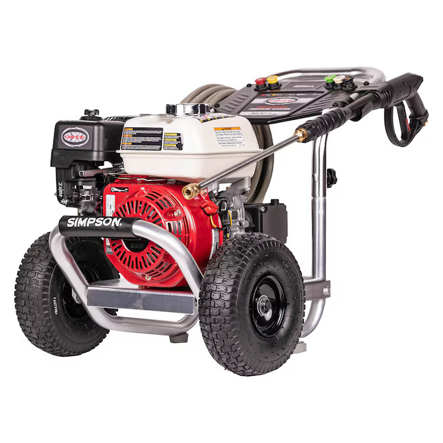 SIMPSON ALH3425 Aluminum 3600-PSI 2.5-GPM Cold Water Gas Pressure washer 4 tips