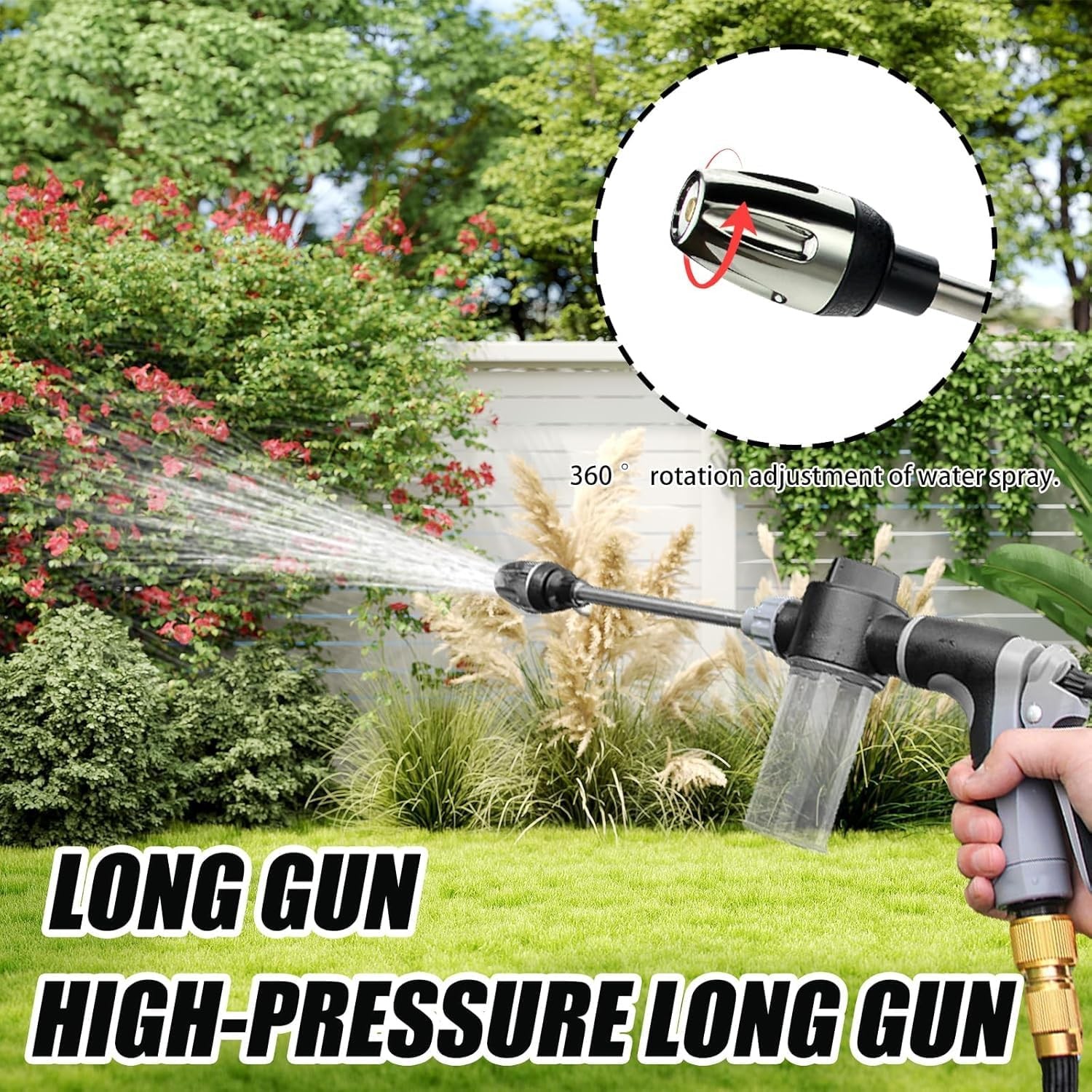 Hose Hawk Pressure Washer,Three Spray Modes, Universal and Easy To Install