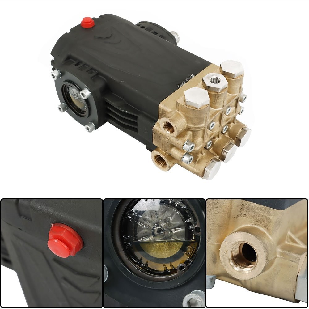 5.6GPM 4.5 HP General Pressure Washer Pump Right Shaft 24 mm Diameter 3500 PSI