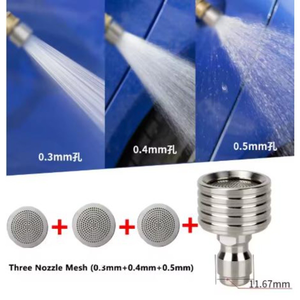 Pressure Washer Nozzle Adapter with 14 Inch Connector for Cleaning Applications