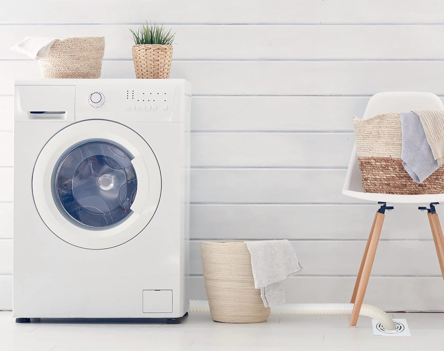 Kit Extension Manguera Desag�E Lavadora, Universal 6.9 Pies