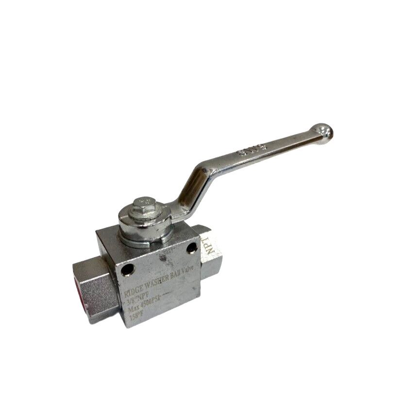 RIDGE WASHER BALL VALVE 3/8″ NPT MAX 4500PSI 158 F