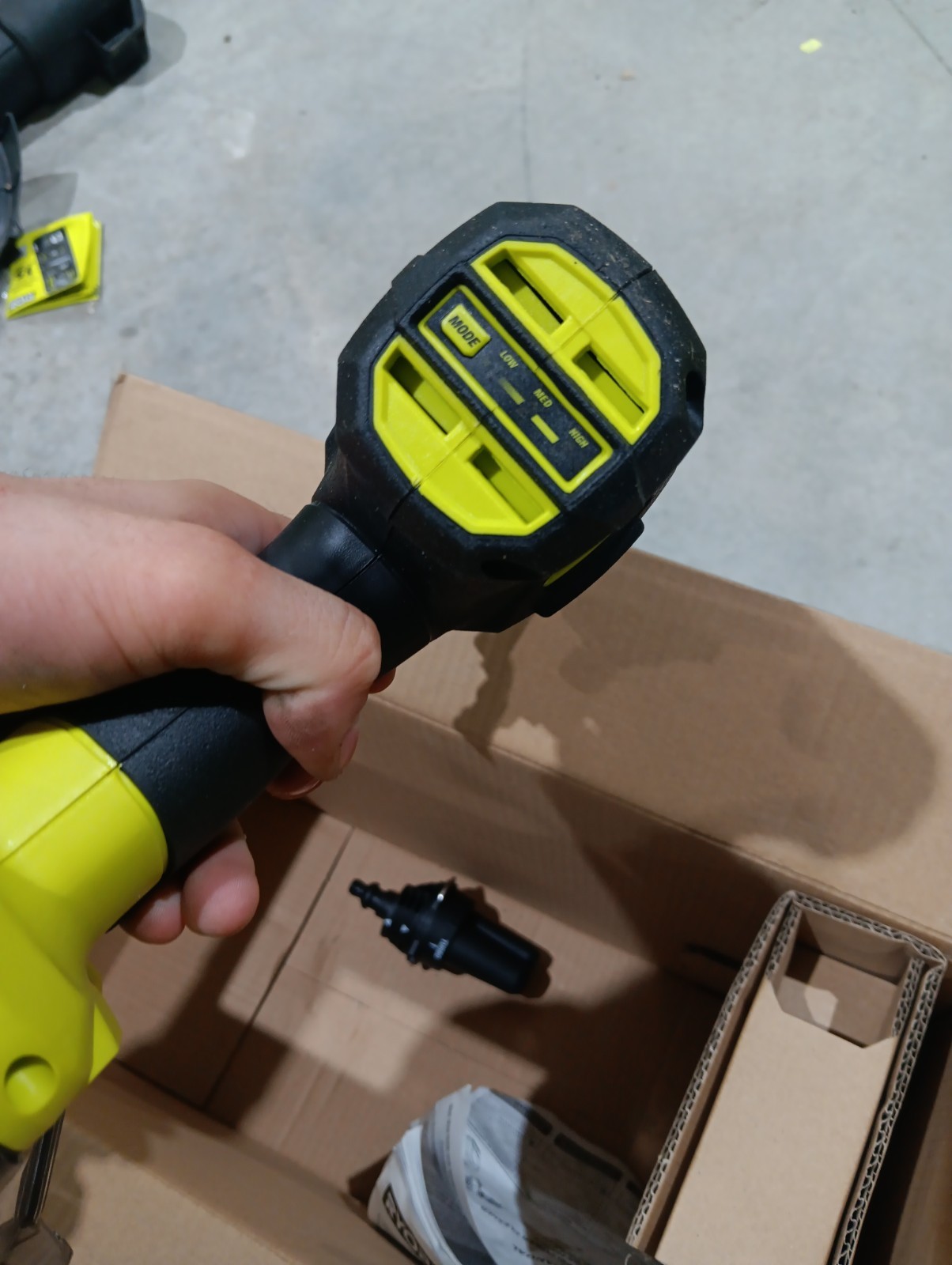 Ryobi 40V HP EZClean 600 PSI Power Cleaner Kit – RY124050 – Tool Only, *READ*