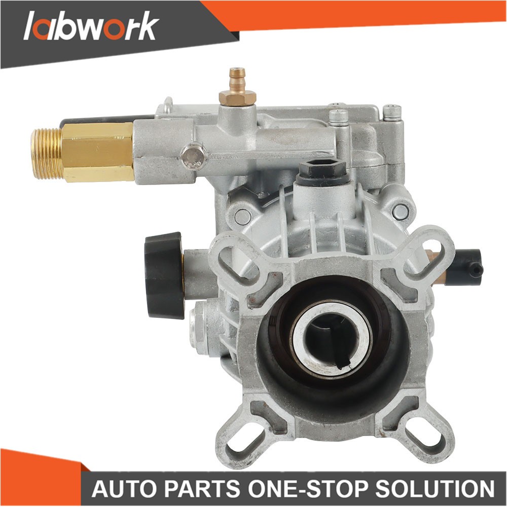 Labwork Pressure Washer Pump 3/4 HorizShaft MAX 3000 PSI 2.5 GPM Oil Sealed