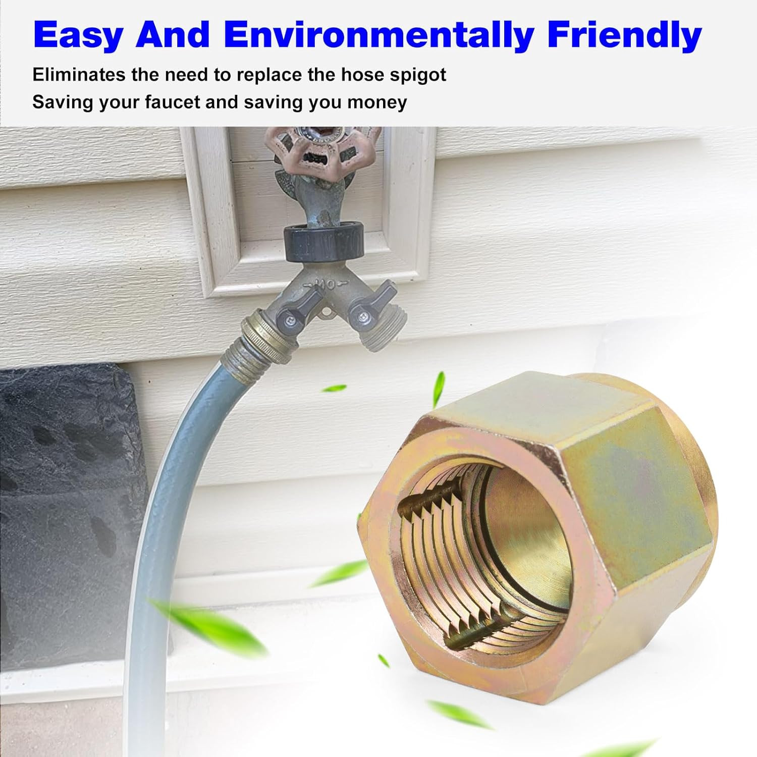 05265 Thread Cleaner Garden Hose Thread Cleaner Faucet Thread Repair Tool for