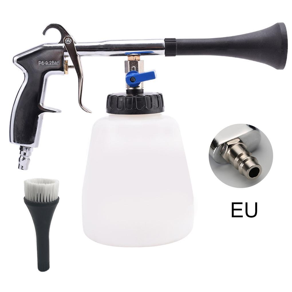 Tornador Cyclone Car Cleaning Black Gun Pneumatic Tool Dry Cleaner W/regulator