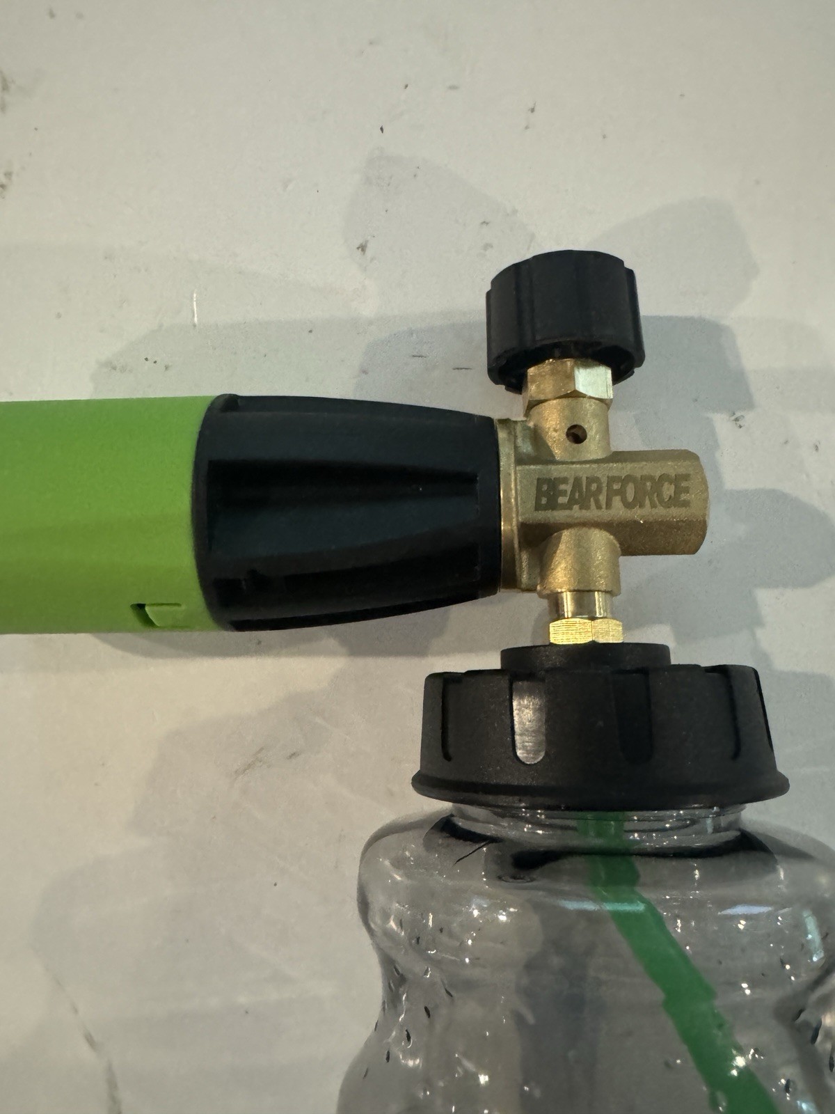 Bear Force Brass Foam Cannon 34oz Pressure Washer Snow Foam Blaster NO ORIFICE
