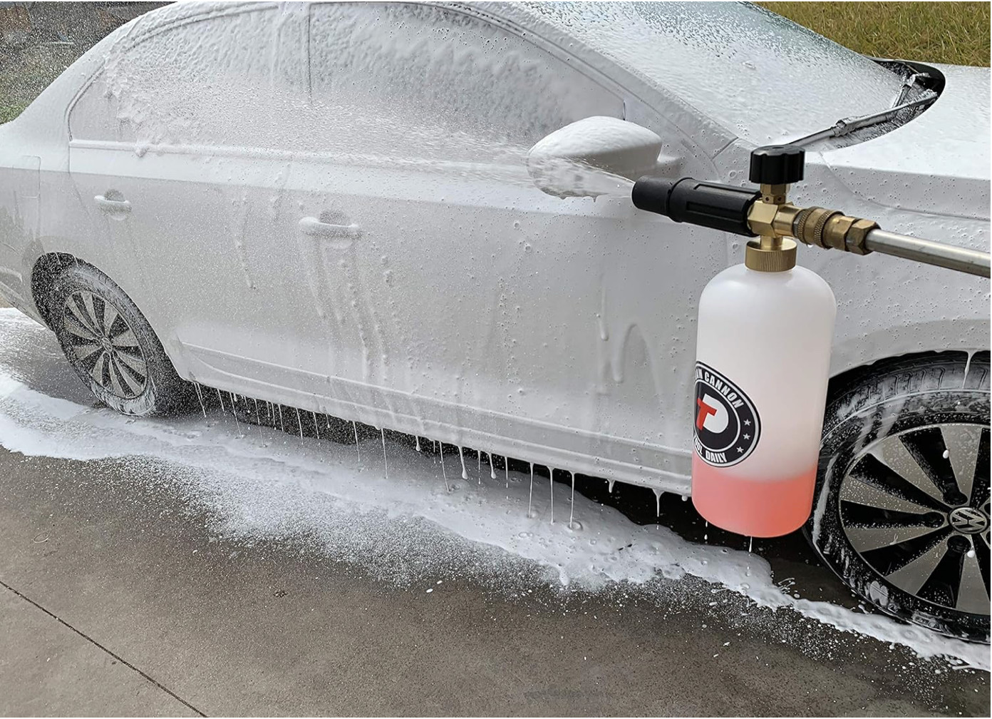 Tool Daily Foam Cannon with 1/4 Inch Quick Connector, 1 Liter, 5 Pressure Washer