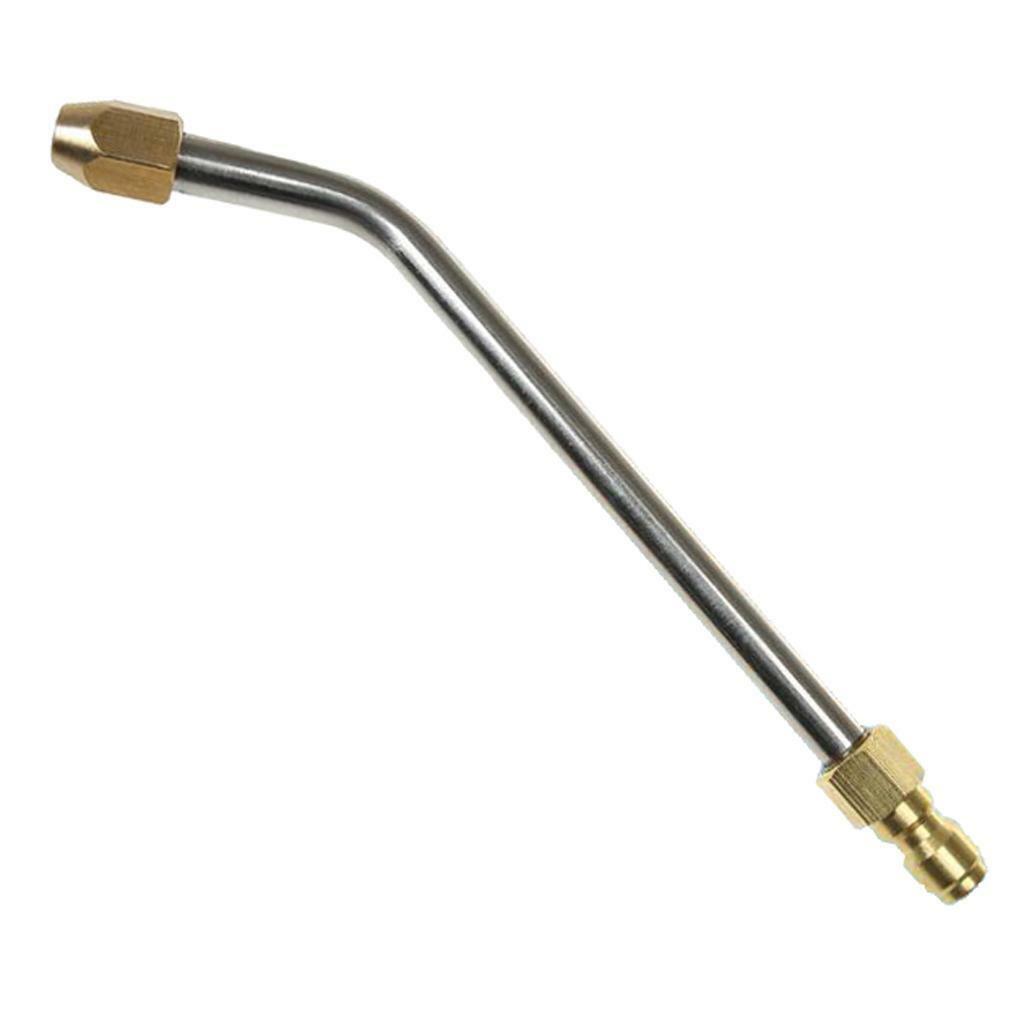 1/4” Pressure Washer Wash Nozzle Angled Lance Extension 20 cm