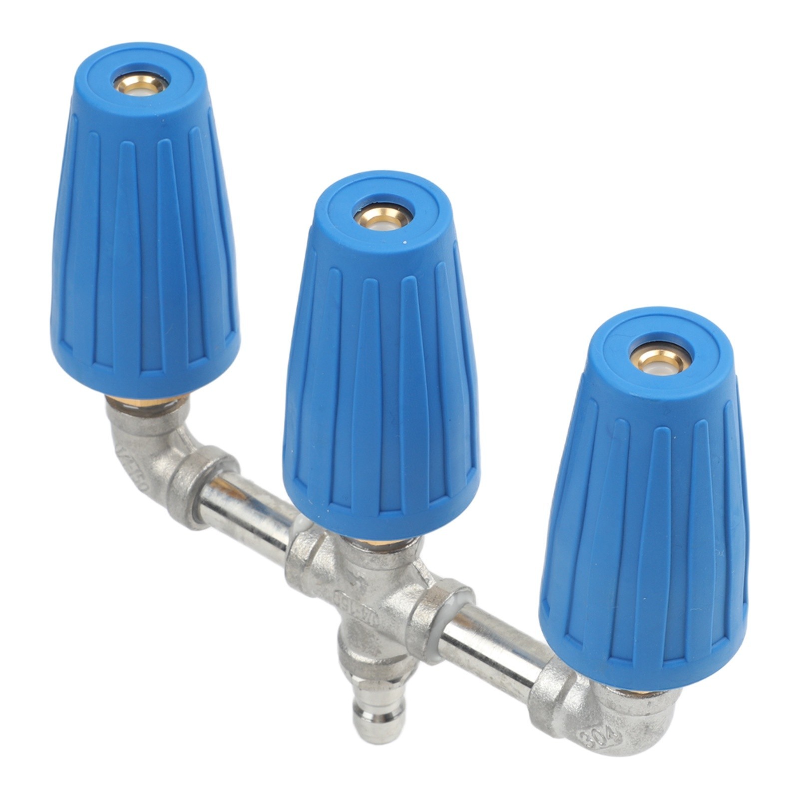 Blue Triple Turbo Nozzle Compatible with Most Pressure Washers – 1 Piece