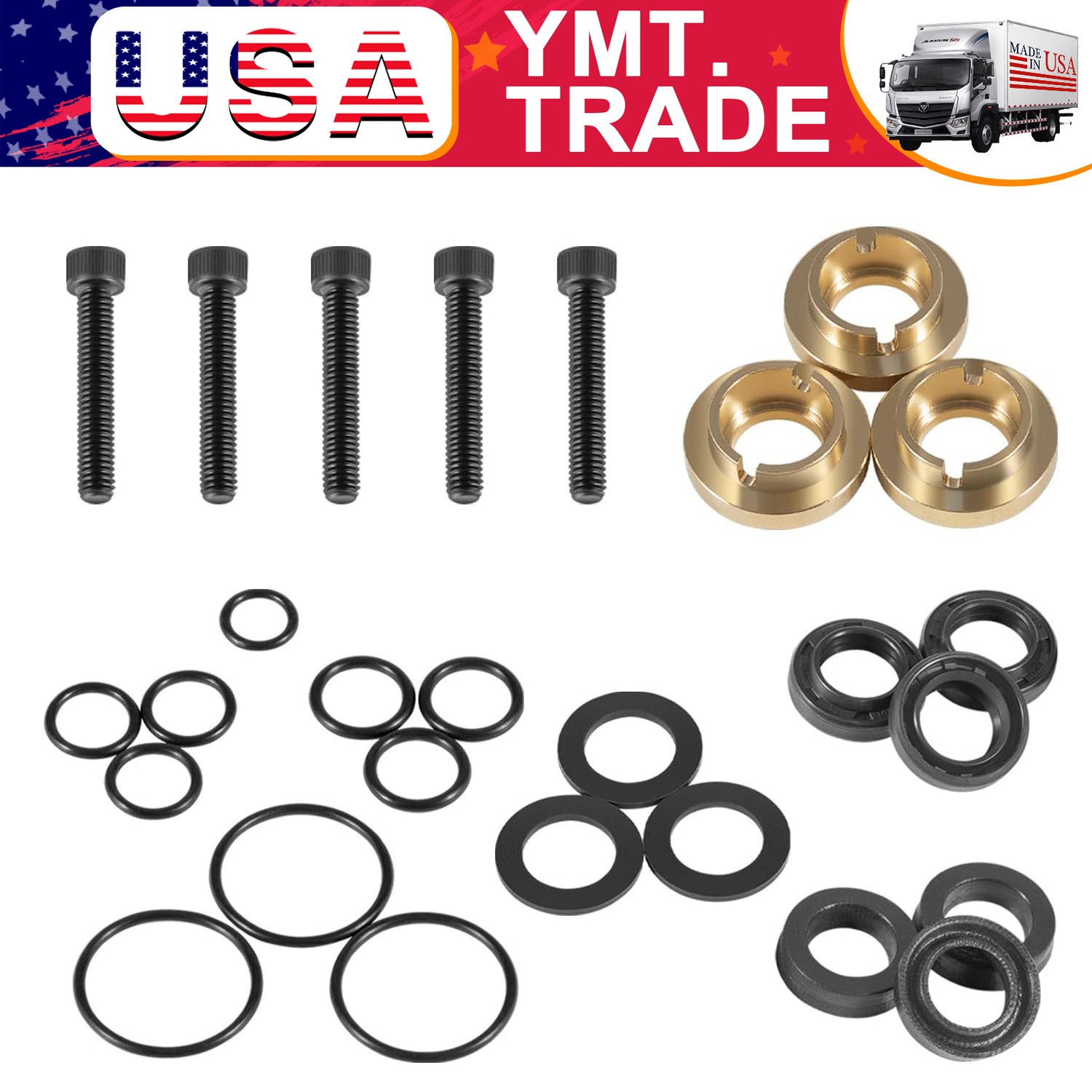 Pressure Washer Seal Kit Replace for Briggs & Stratton 190595GS 190711GS