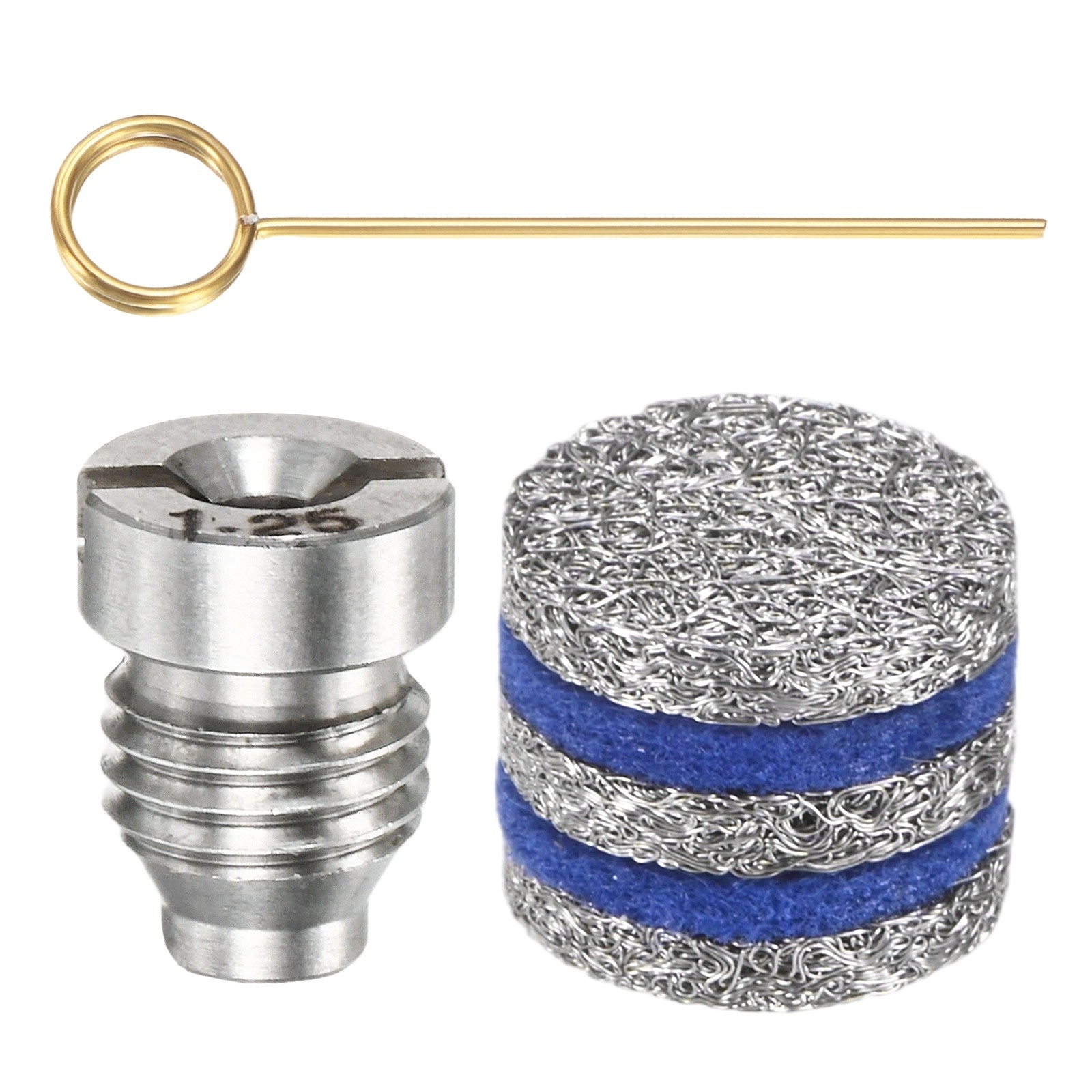 1-Set 1.25mm Orifice Foam Cannon Nozzle and 5 Layer Foam Maker Meshes