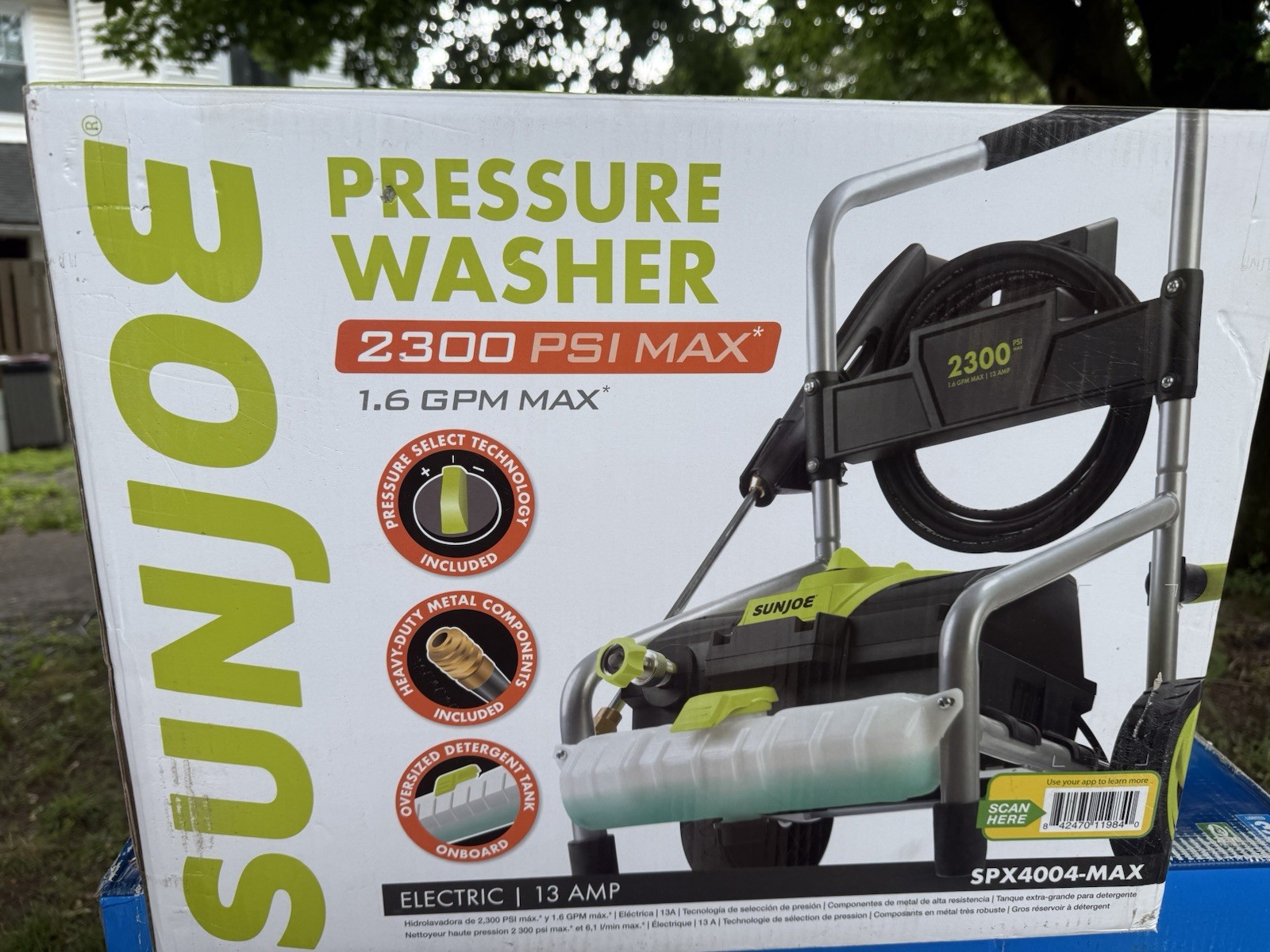 Sun Joe SPX4004-MAX 2300 PSI Electric Pressure Washer