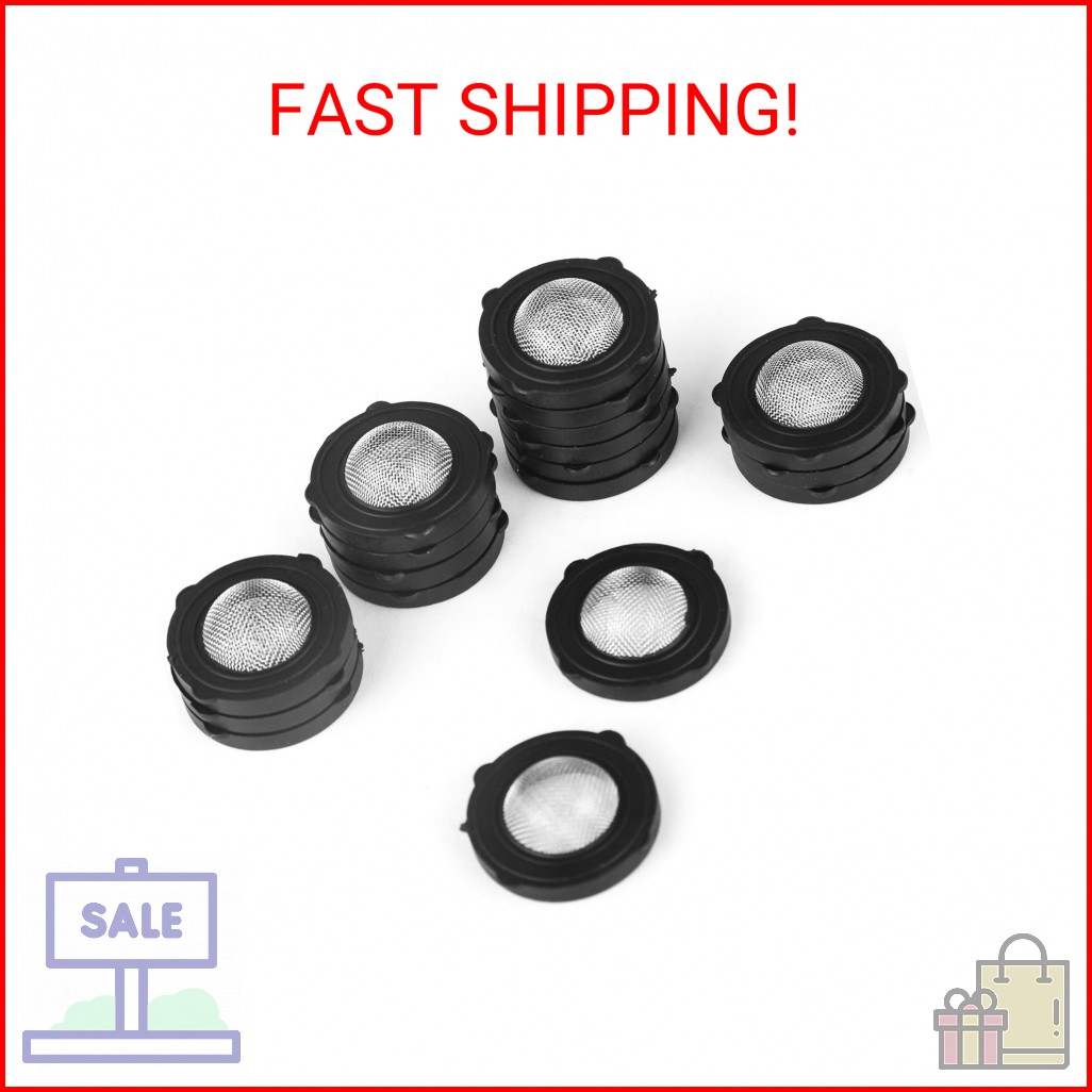 20 Pcs Hose Filter Washers, Garden Hose Filter Gasket Ruber Washers with Stainle