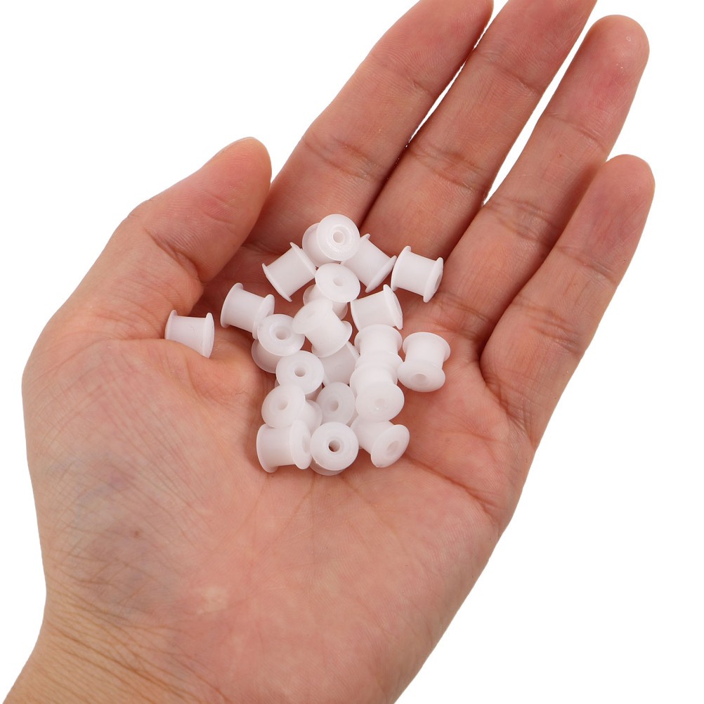 20Pcs Reusable Cassette Tape Pinch Roller Core for Recorder Low Noise Operation