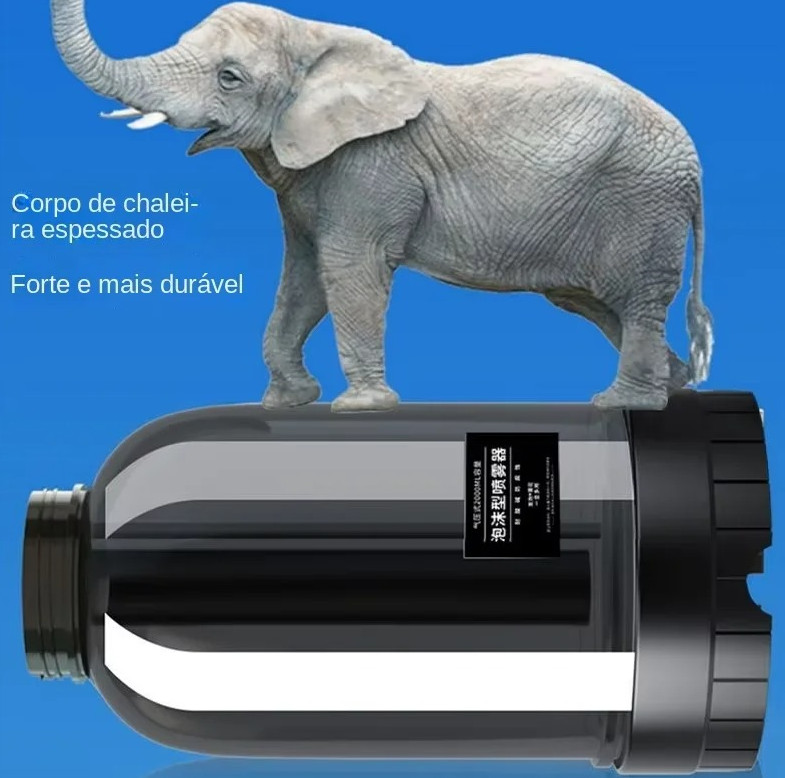 1pc 2L High-Pressure Car Foam Sprayer with Fan Nozzle & Lock – NEW