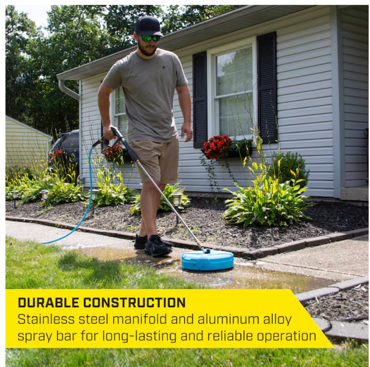 SurfaceMaxx 12” Surface Cleaner 2300 PSI Pressure Washer Attachment SGY-PWA201