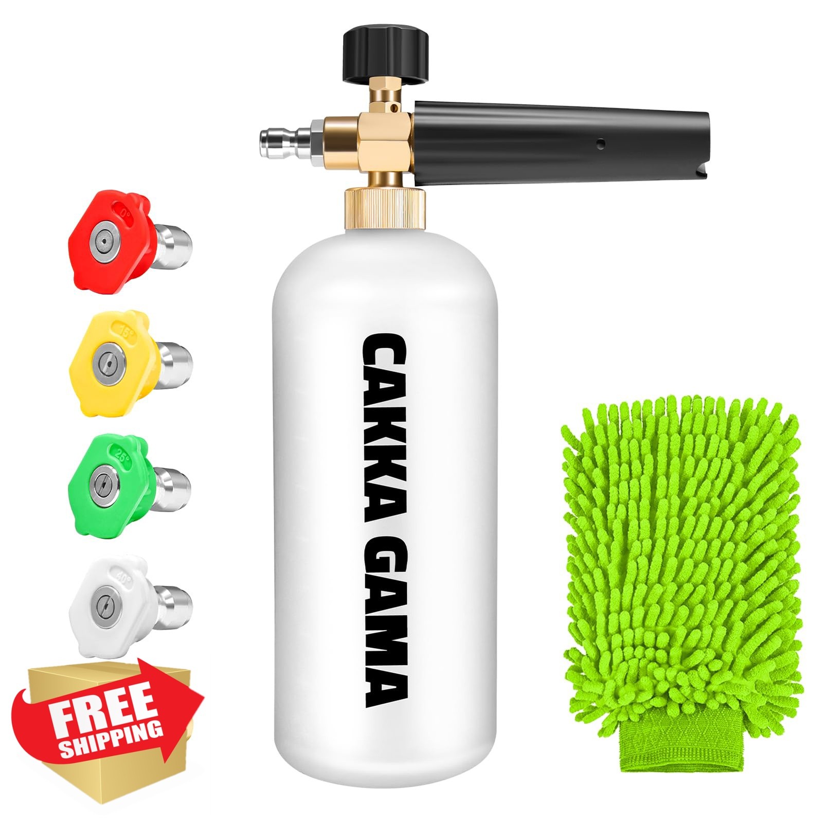 CAKKAGAMA foam cannon 3-piece set