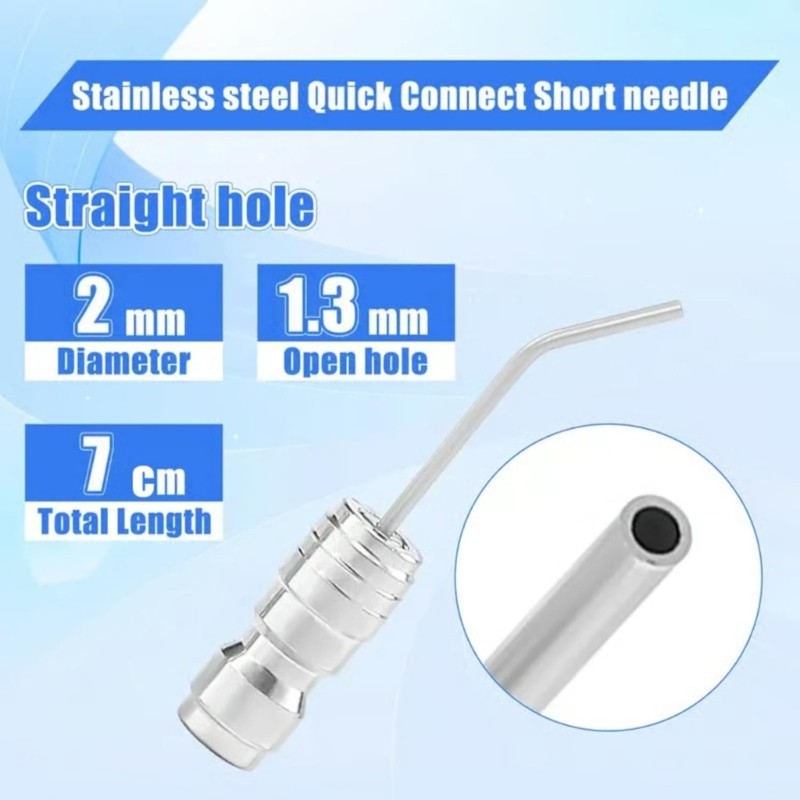 High Pressure Washer Sprayer Needle Stainless Steel Long Wand Flush Wand