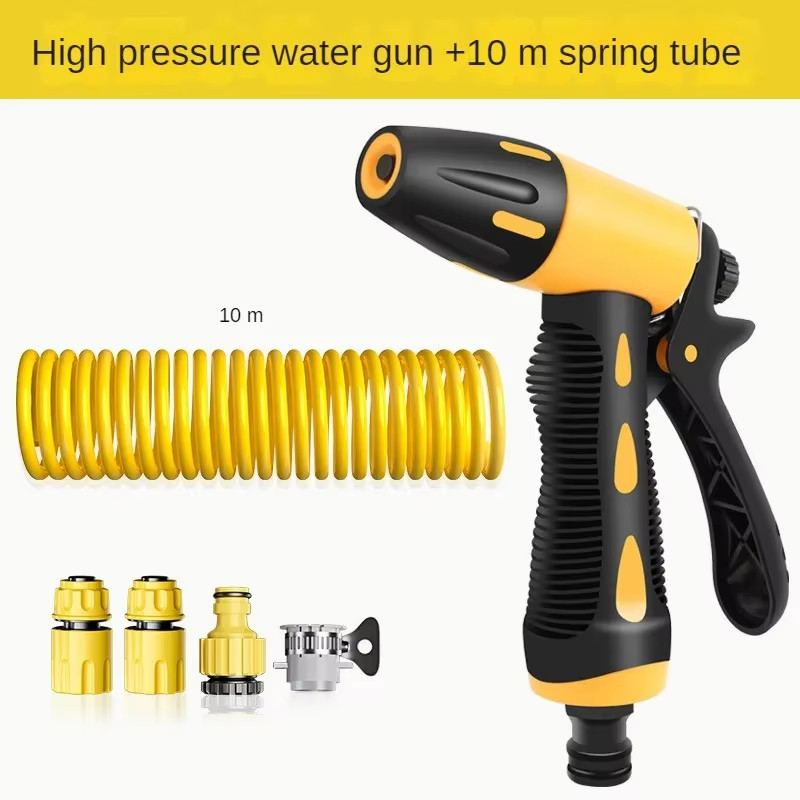 1020 Meter Telescopic Water Pipe with HighPressure Nozzle Car Washing Tool Set E