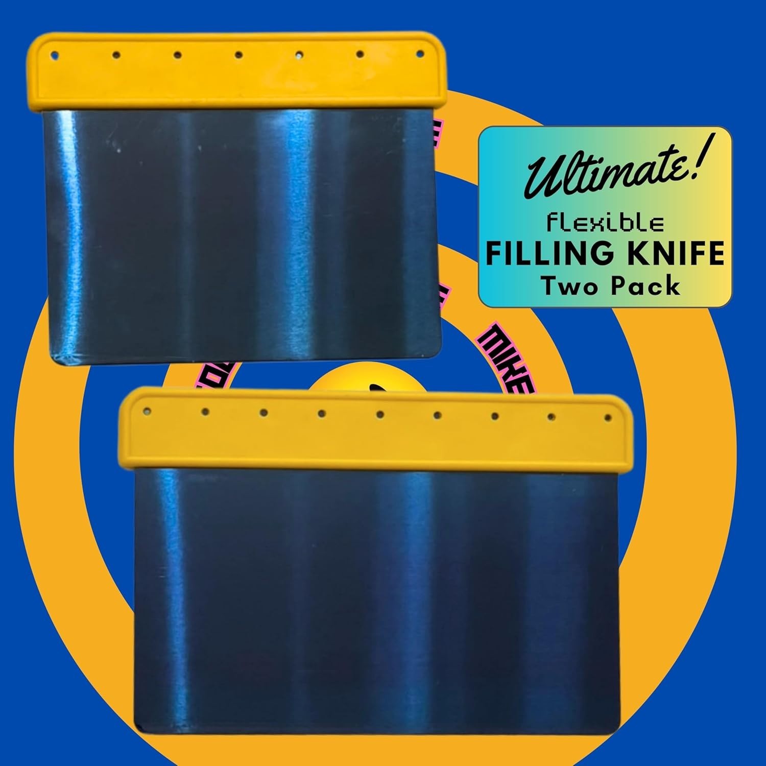 Mike’s GT Large Body Filler Spreader Assortment 2 Pack – Coated Spring…