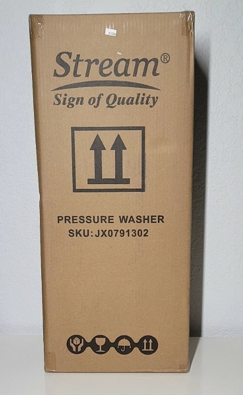 Stream 2000PSI Electric Presssure Washer 120 Volt Portable BLACK & BLUE $150 NIB