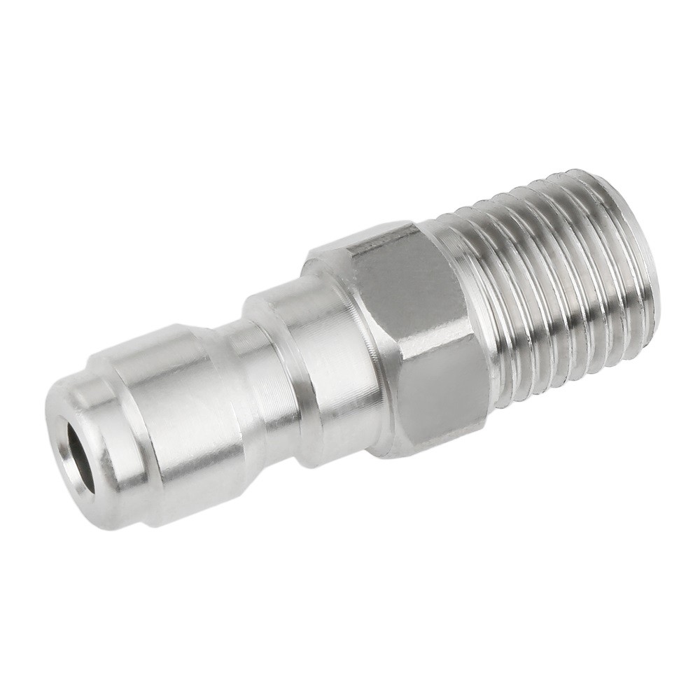 2 Pack 1/4 Quick Connect Fittings High Pressure Washing Nozzle Adapter Coupler
