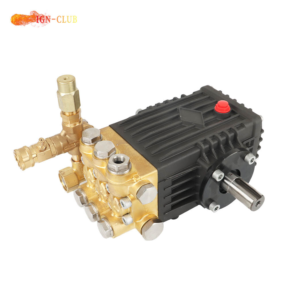 Pressure Power Washer Pump 24mm Solid Shaft 3600 PSI 4.9GPM Belt Drive