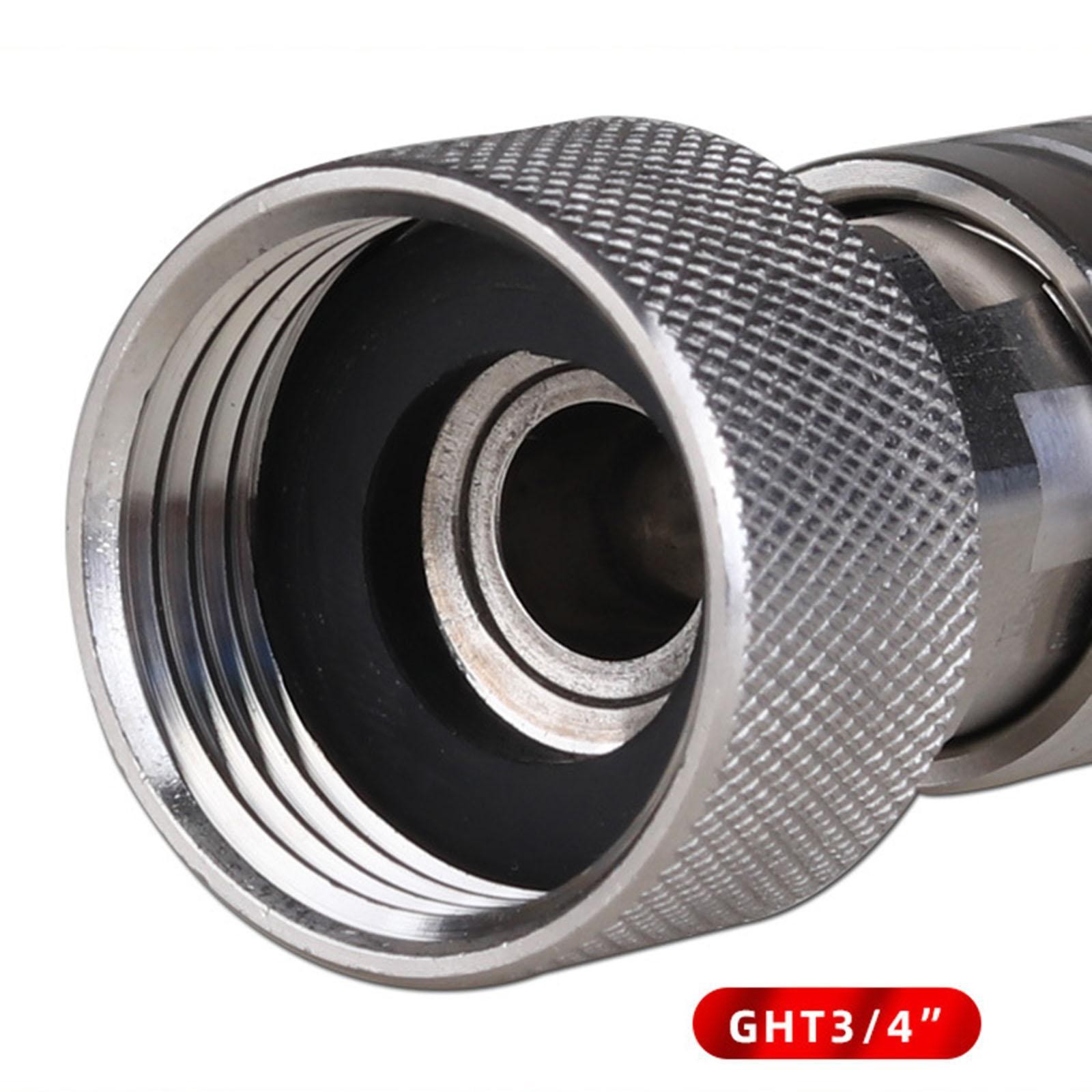 Ght 3/4″ Female to 1/4″ Quick Connect Water Hose to Power Washer Connector