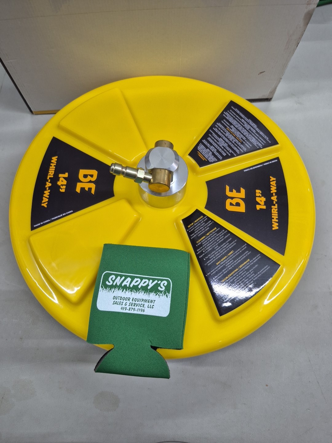 14″ “WHIRL-A-WAY” ROTARY FLAT SURFACE PRESSURE WASHER PART # 85.403.014