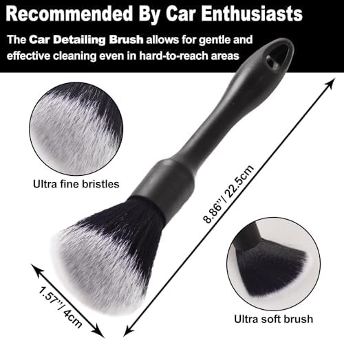 3PCS Wheel Brush Kit for Cleaning Wheel and Tire, Wheel and Rim Brush, Car Detai