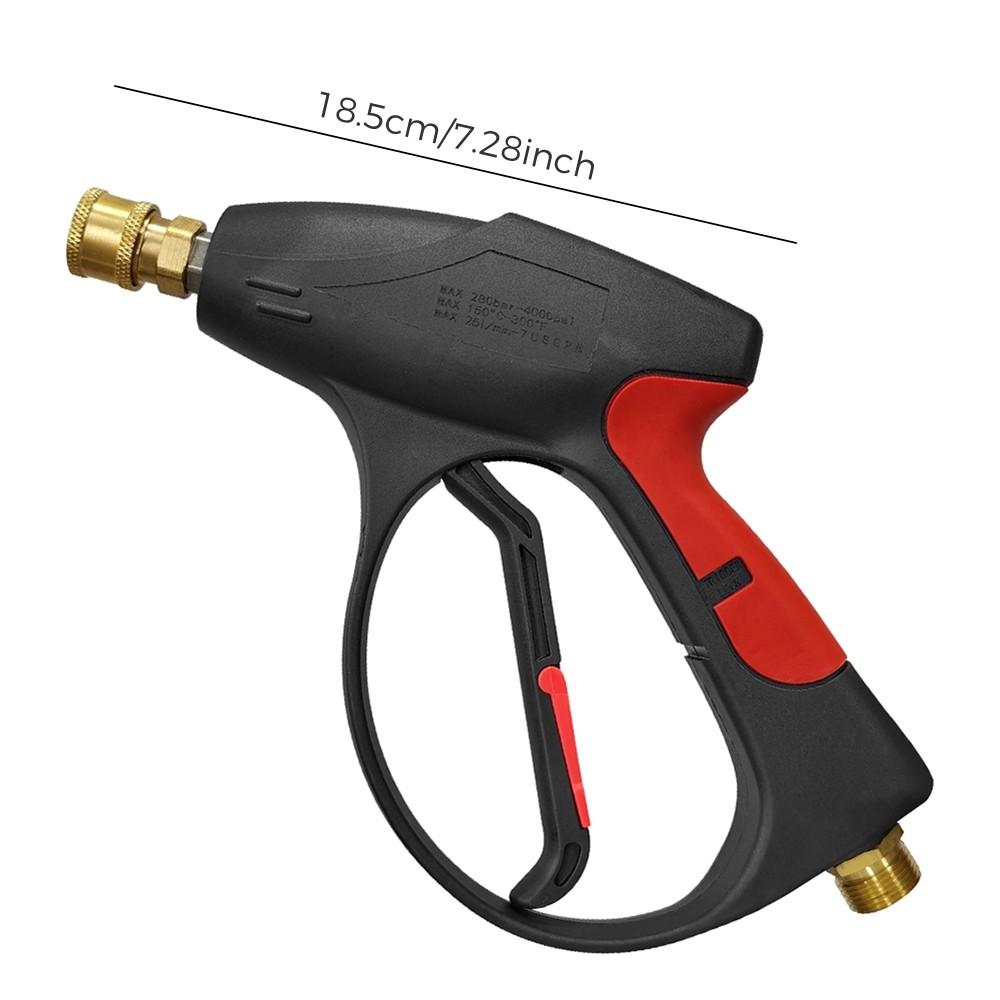 New Pressure Washer Gun Car Wash Soap Lance Cannon Spray Bottle Snow Foam Kit