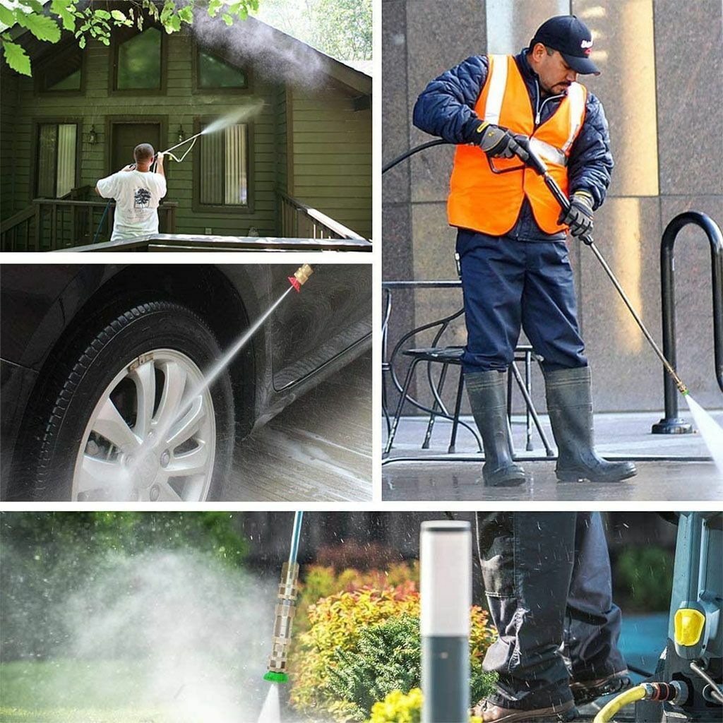4000 PSI Pressure Washer Couplers power washer Extension Lance Washer Hose M22