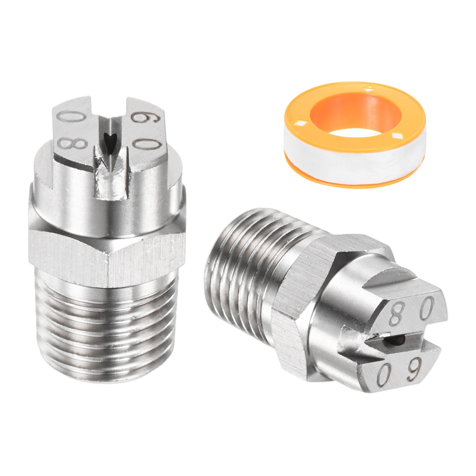 1/4″BSP 60° Flat Fan Spray Tip [3PCS] – Pressure Washer Nozzles [1.8MM]