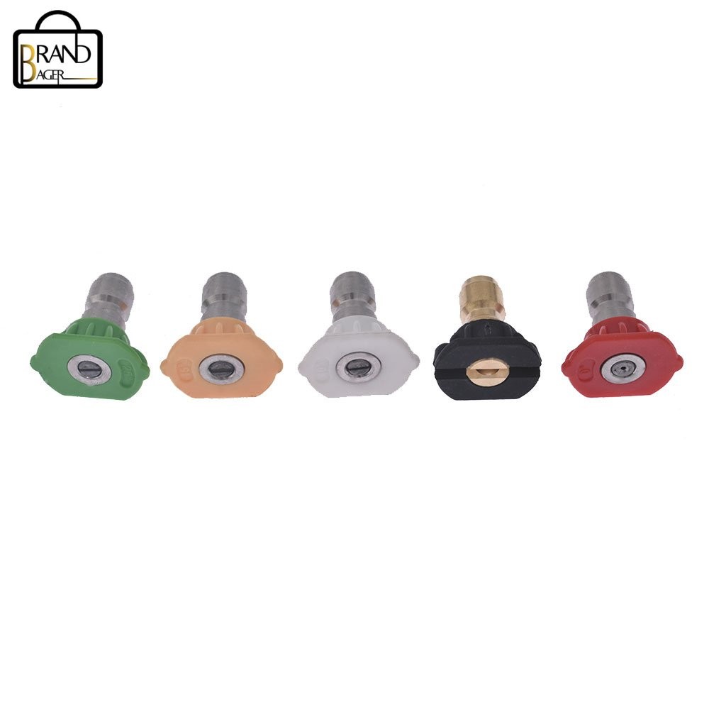 4000PSI Washer Extension Wand Set 5 Cleaner Nozzle+Hose Kit For Garden Cleaning