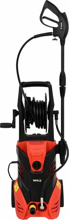 High Pressure Cleaner Terrace Brush Hose Reel 2000W 150BAR 6L/M 2KW Mobile
