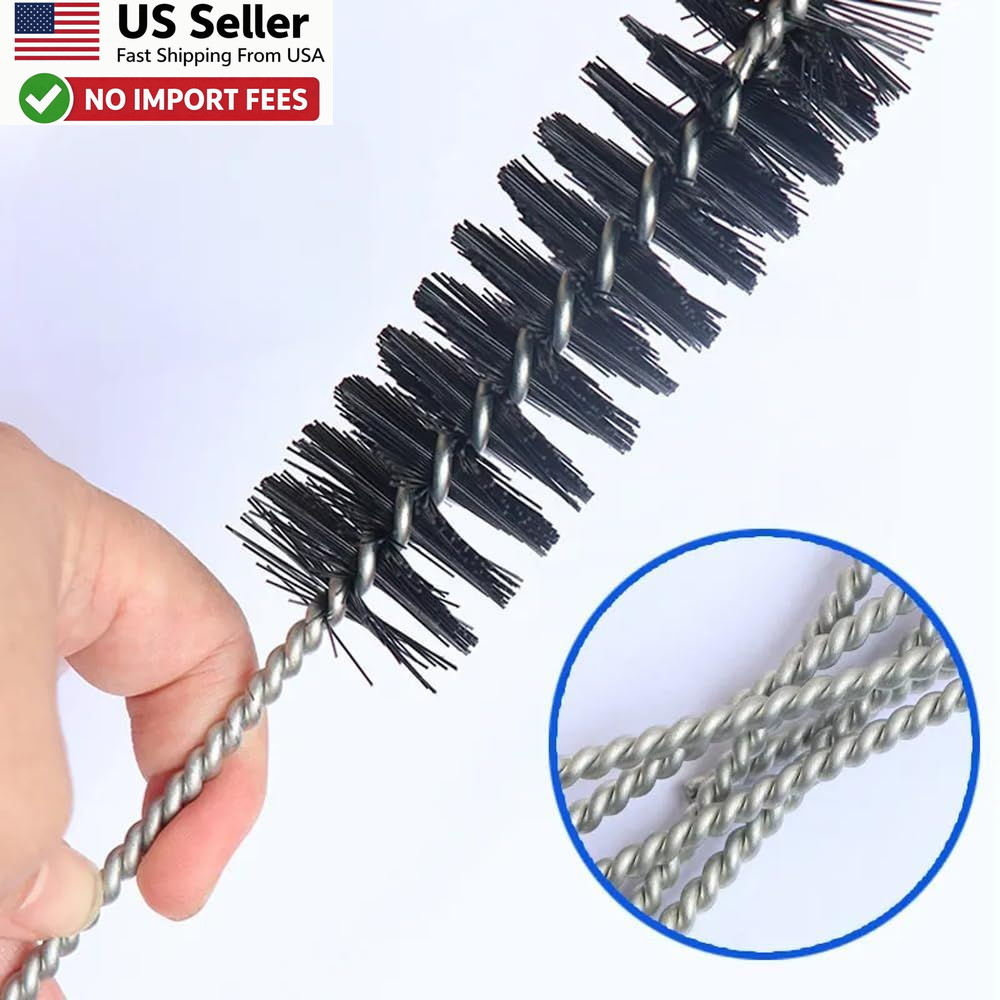 Carburetor Cleaning Brush Kit 3 Pack Drill Nylon Engine Carbon Tool FROM USA