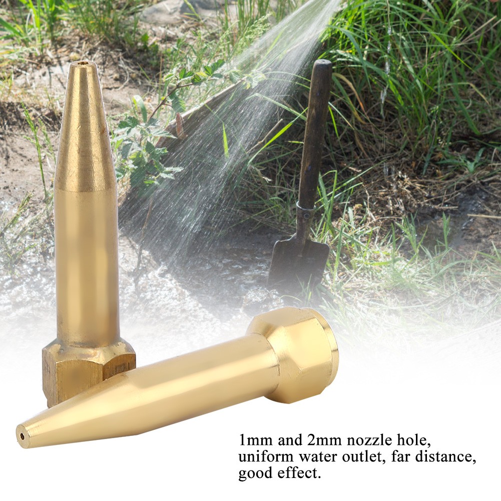 ´2PCS Garden Irrigation Long Distance Sprayer Head Atomizing Sprinkler G3/8