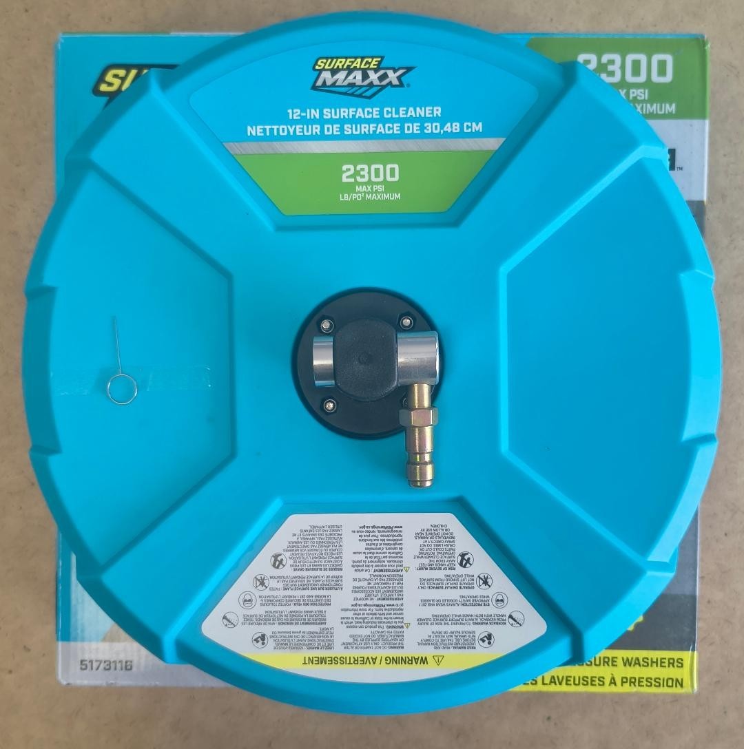 SurfaceMaxx 12” Surface Cleaner 2300 PSI Pressure Washer Attachment SGY-PWA201