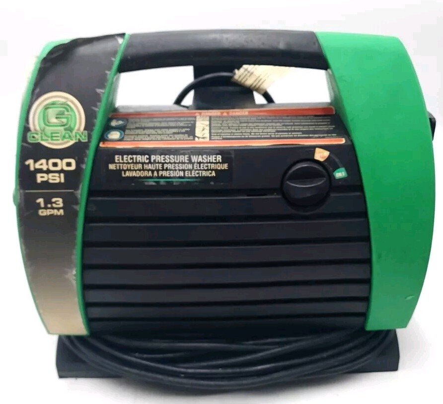G Clean 1400 PSI Electric 120V Pressure/Power Washer / Pre Owned