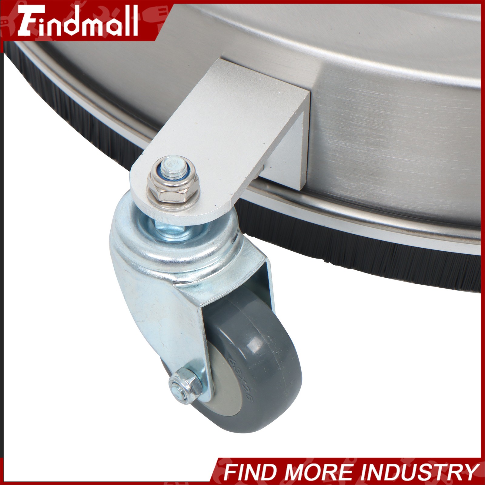 Findmall 20″ Pressure Washer Surface Cleaner w/ Handles & Wheels Quick Connect