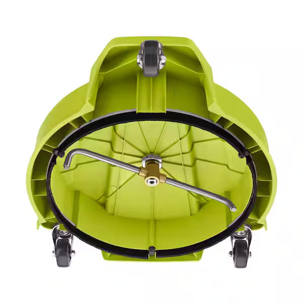 15 in. 3400 PSI Gas Pressure Washer Surface Cleaner with Caster Wheels